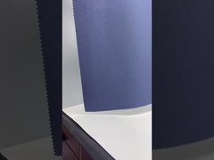 Doppelschichtiges Warp Twill-Kationisch-Polyestergewebe mit Vier-Wege-Stretch-Doppelt-Ton-Gewebeeffekt