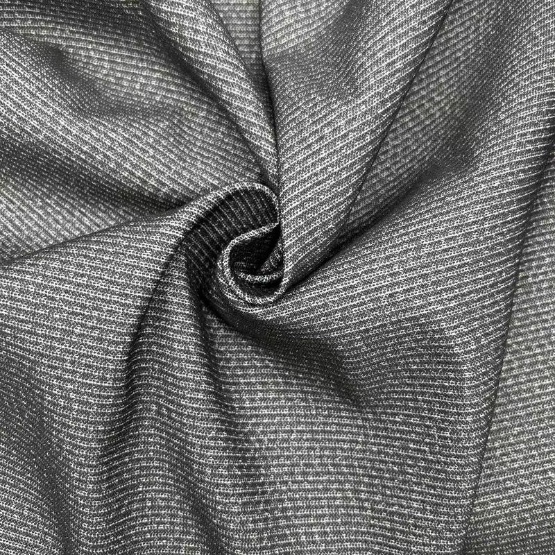 Schwebende Raster-Doppelton-Streckstoff 75D*75D+40D+150D 97% Polyester 3% Spandex
