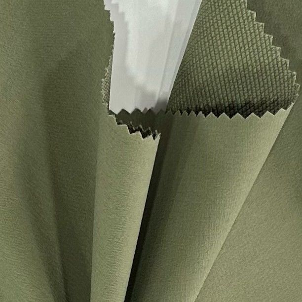 Doppelkettenverriegelung Polyestergewebe Vierwege-Stretch für Jacke / Anzug / Sportbekleidung
