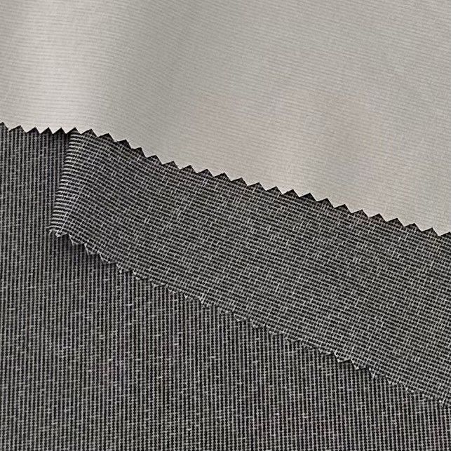 Pearl Dot Recycling Polyester Spandex Stoff Feuchtigkeit abnehmen 180GSM 75D+40D*75D+40D/150D