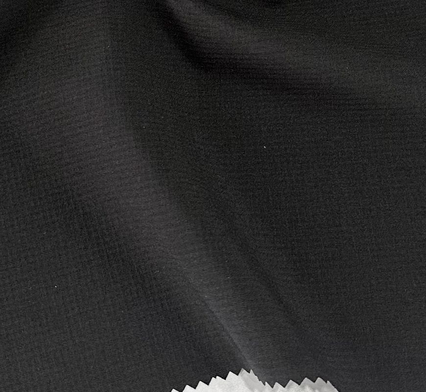 Doppellinienraster aus recyceltem Polyester Spandex Stoff 203GSM 150D+40D*150D+40D+150D+40D