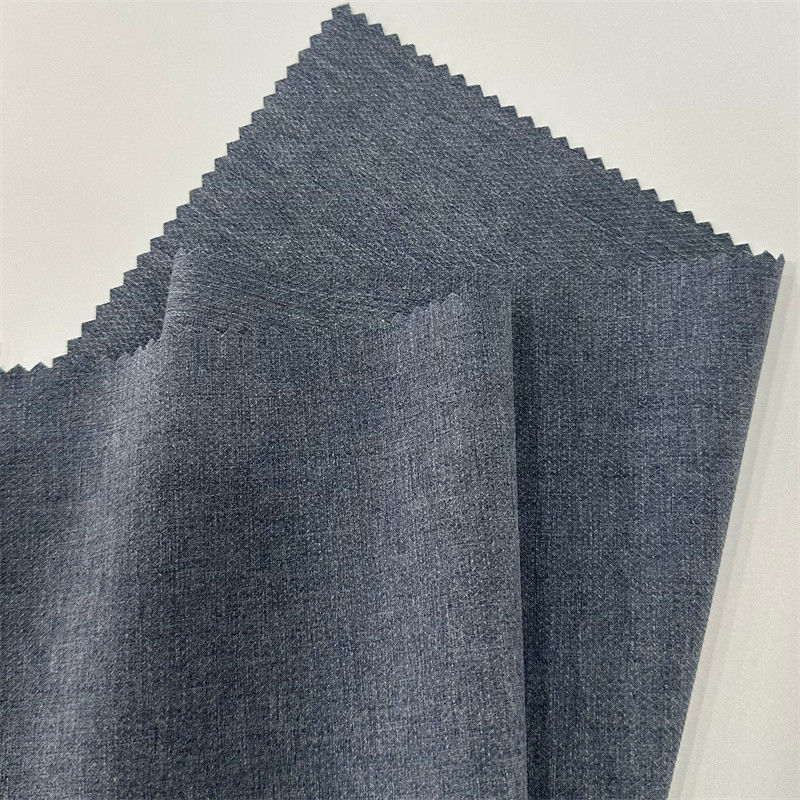 Recyceltes kationisches Polyestergewebe 150GSM DTY Warp Strick Diamantgitter All Way Stretch Gewebe