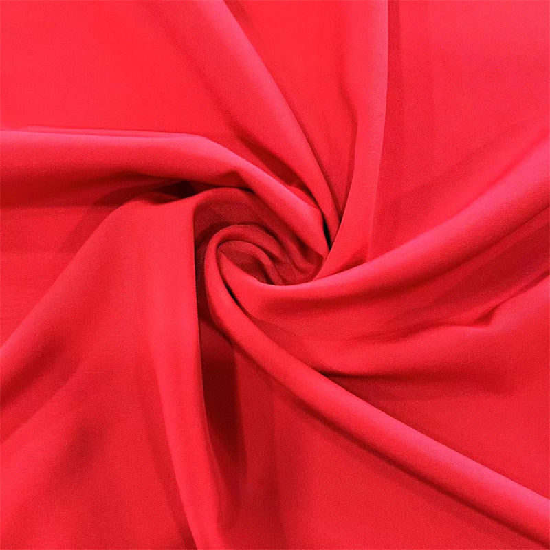 130GSM Soft Feel Recycling PET Stoff 100D 20D 4-Wege Streck Plain Polyester Spandex Stoff