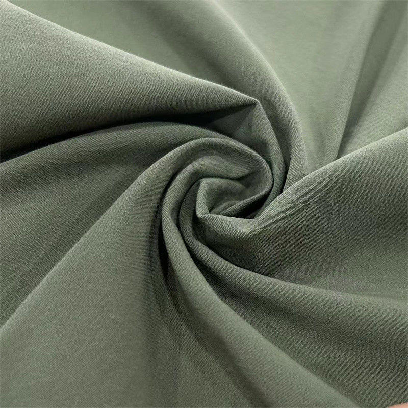 Recyceltes Plain Nylon Plain Weave Stoff 70D+40D*70D+40D Nylon und Spandex Stoff