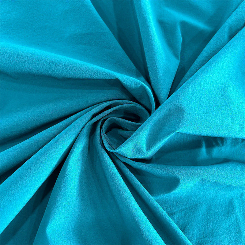 Leicht faltiges Nylon-Spandex-Gewebe mit recycelter 4-Wege-Stretch 40D+20D*40D+20D 90GSM