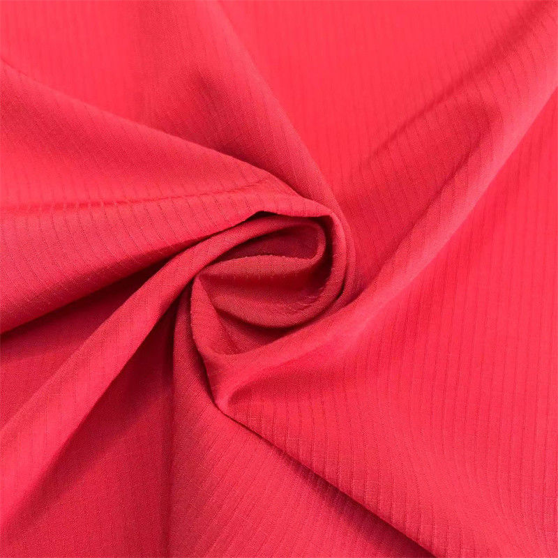75D Doppelliniengittergewebe 75D+40D*75D+40D/2 92% Polyester 8% Spandex 133GSM 57