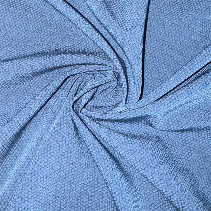 Recycling-Polyester-Doppelgarn aus Stretch-Diamantplatten 75D+40D*75D+40D 145GSM