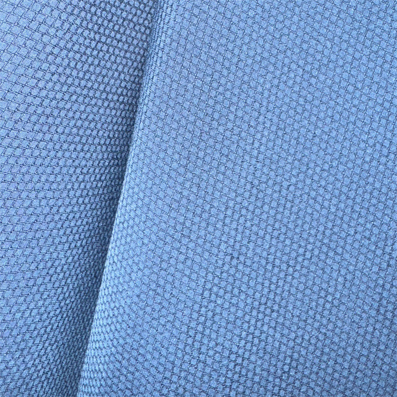 Recycling-Polyester-Doppelgarn aus Stretch-Diamantplatten 75D+40D*75D+40D 145GSM