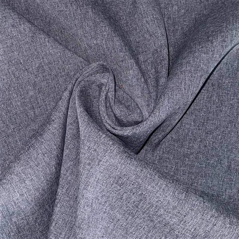 Gewebe aus Polyester mit gemischtem Gewebe, Streckengewebe, Terrycloth-Basisgewebe 93% Recycling-Polyester 7% Spandex 50D+50D*50D+50D+40D/150D