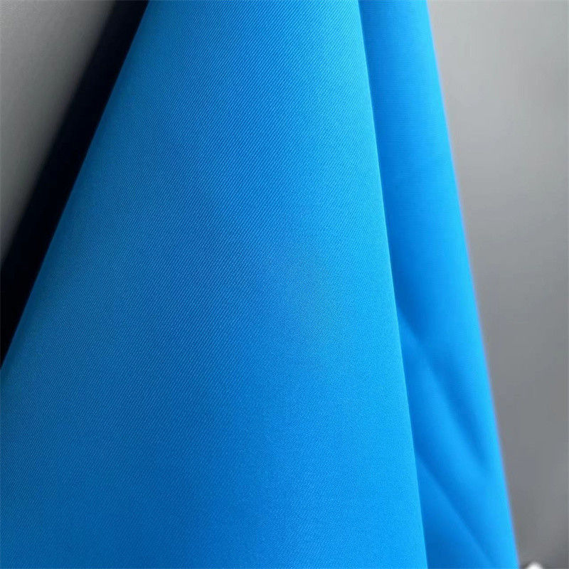 2/2 Blackout Recycling Twill Stoff mit TPU-Film 100% recycelt Poly für die Herstellung von Trench Coats Jacken