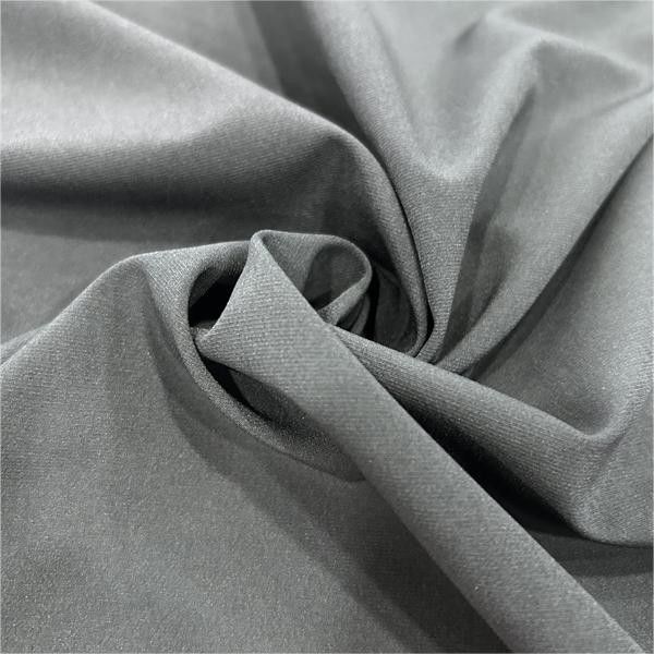 100D recycelte horizontale Streifen Vierwege Stretch Stoff Sportbekleidung Casual Wear