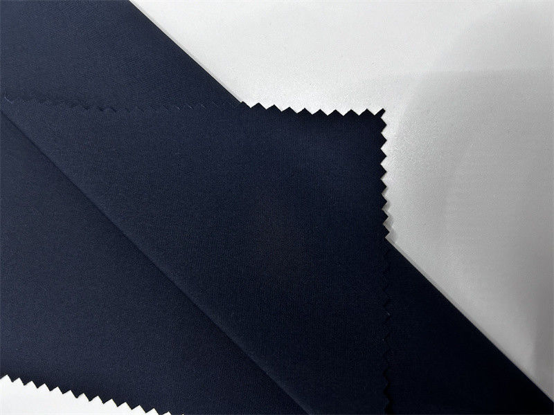 100D recycelte horizontale Streifen Vierwege Stretch Stoff Sportbekleidung Casual Wear
