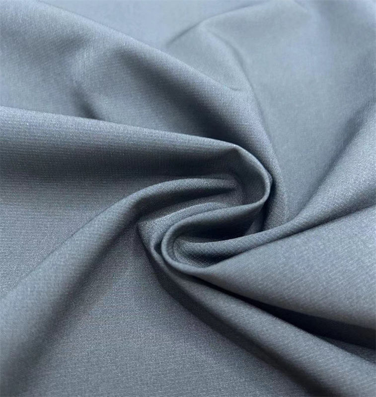 150D Recycling Pearl Dot Vierwege Stretch Stoff 75D+40D*75D+40D+150D 170GSM Aktivkleidung Badebekleidung