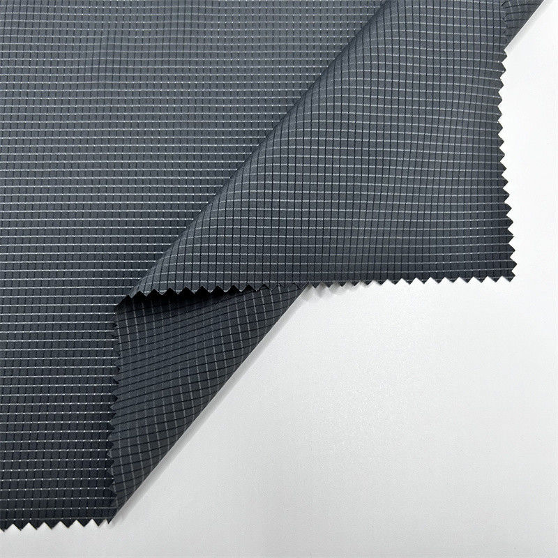 75D Niedrige Elastizität T400 Hohlgittergewebe 100% recyceltes Polyester Perforationsgittermuster