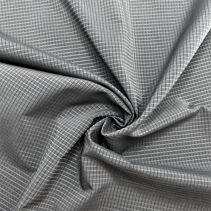 75D Niedrige Elastizität T400 Hohlgittergewebe 100% recyceltes Polyester Perforationsgittermuster