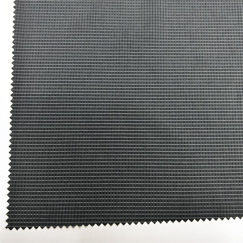 75D Niedrige Elastizität T400 Hohlgittergewebe 100% recyceltes Polyester Perforationsgittermuster