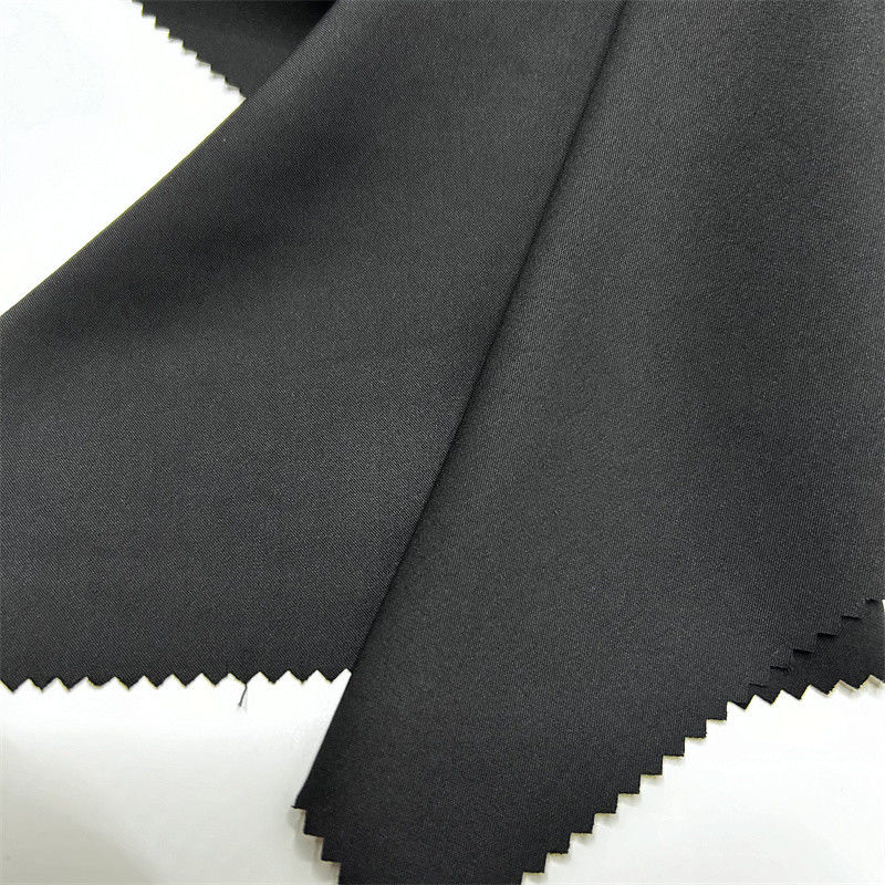 70D Blackout Recycled Nylon Warp Stretch 2/1 Twill Stoff 70D*70D+40D 96% Recycled Nylon 4% Spandex 125GSM