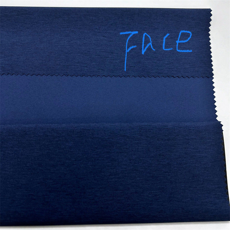 Doppelschichtiges Warp Twill-Kationisch-Polyestergewebe mit Vier-Wege-Stretch-Doppelt-Ton-Gewebeeffekt