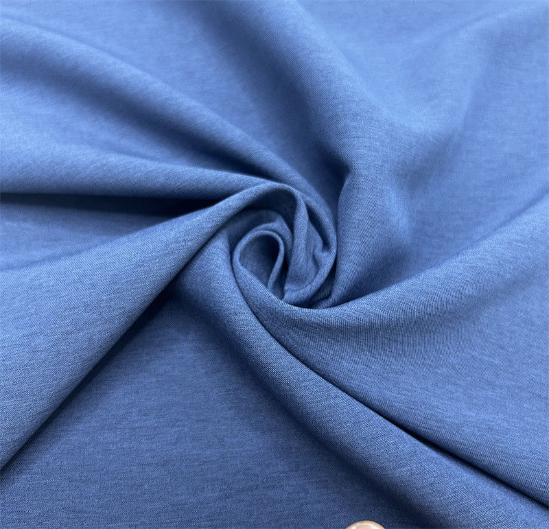 Doppelschichtiges Warp Twill-Kationisch-Polyestergewebe mit Vier-Wege-Stretch-Doppelt-Ton-Gewebeeffekt