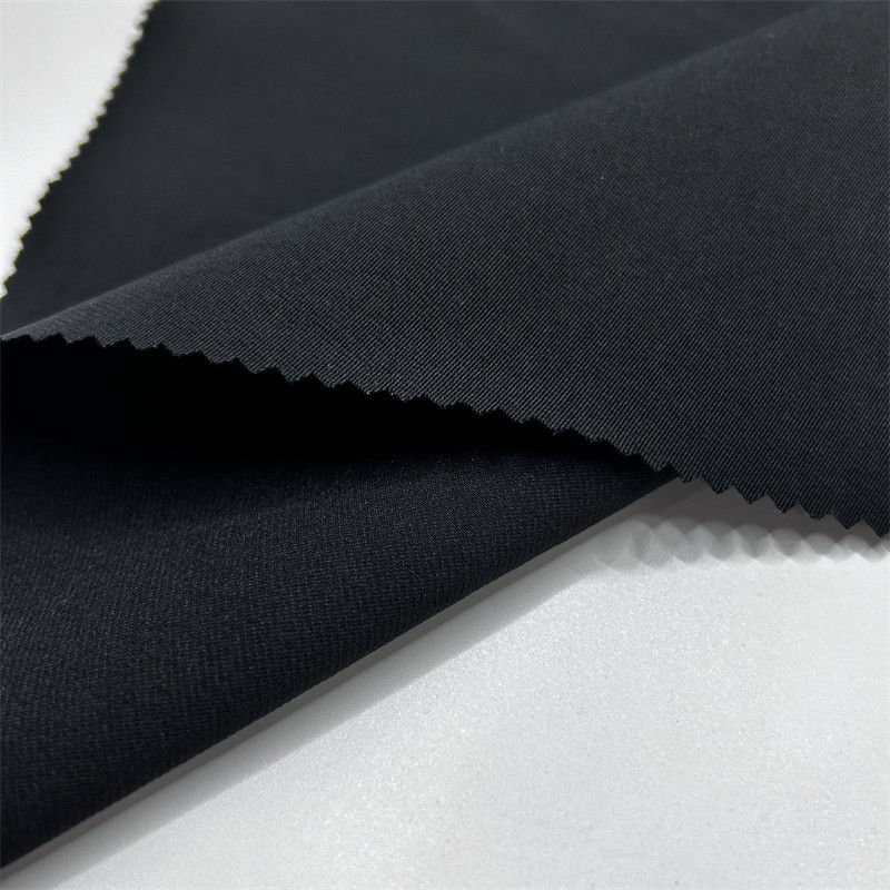 Kühle Seiden-Baumwollmischung T800 Twist 100% recyceltes Polyester Stoff für Jacken Mäntel Hosen Hosen