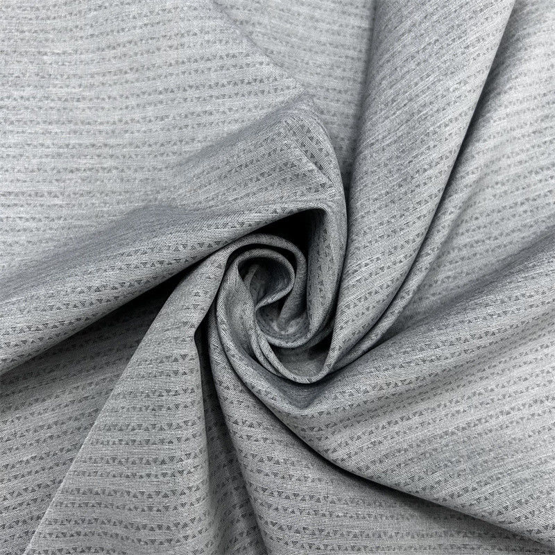 Doppelton Vierwege Strecken Dreieckige Bergsteige Stoff mit Kationischem Polyester Hosen Hemden Blusen